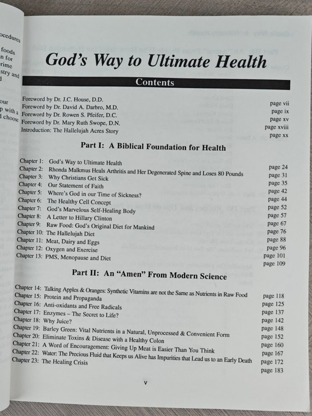 God's Way To Ultimate Health Dr. George H. Malkmus 1996 Paperback Nutrition - Picture 5 of 8